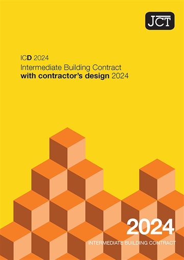 Intermediate Building Contract with contractor's design (ICD 2024)