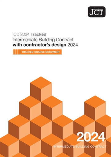 Intermediate Building Contract with contractor's design (ICD 2024) Tracked Change Document