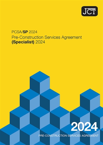 Pre-Construction Services Agreement (Specialist) (PCSA/SP 2024)
