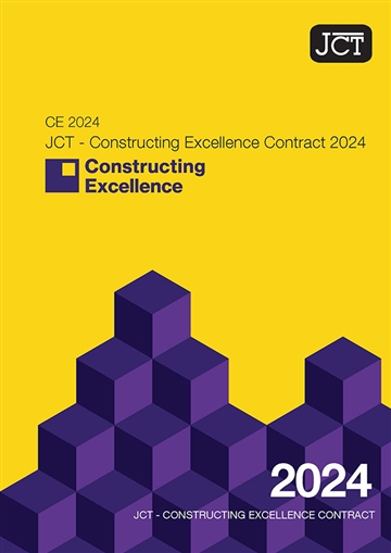 JCT - Constructing Excellence Contract (CE 2024)