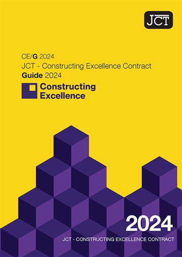 JCT - Constructing Excellence Contract Guide (CE/G 2024)