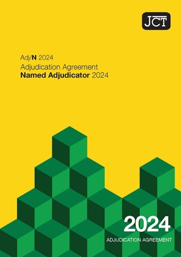 Adjudication Agreement Named Adjudicator (Adj/N 2024)
